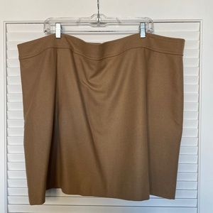 J. Crew camel pencil skirt